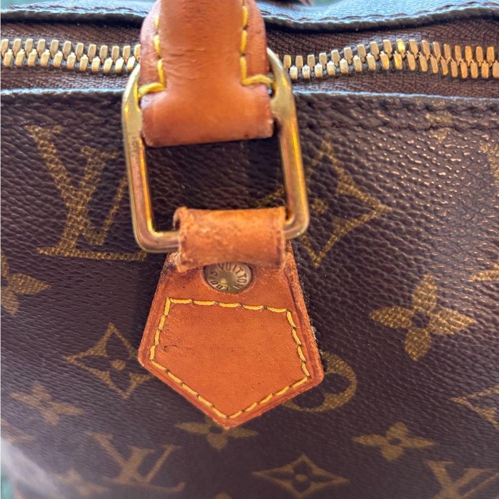 Louis Vuitton Alma Dark Brown Monogram Satchel - Picture 11 of 16
